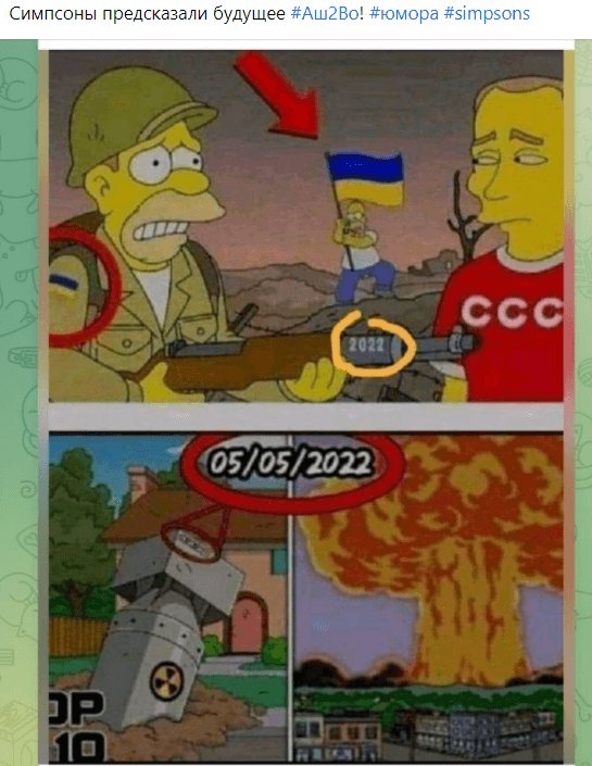 FAKE: Simpsons predicted Russia-Ukraine war