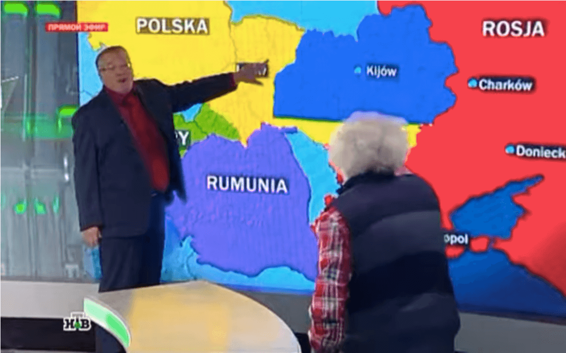 ОБНОВЛЕНО) ФЕЙК: Карта, иллюстрирующая намерение Польши присвоить западныеобласти Украины